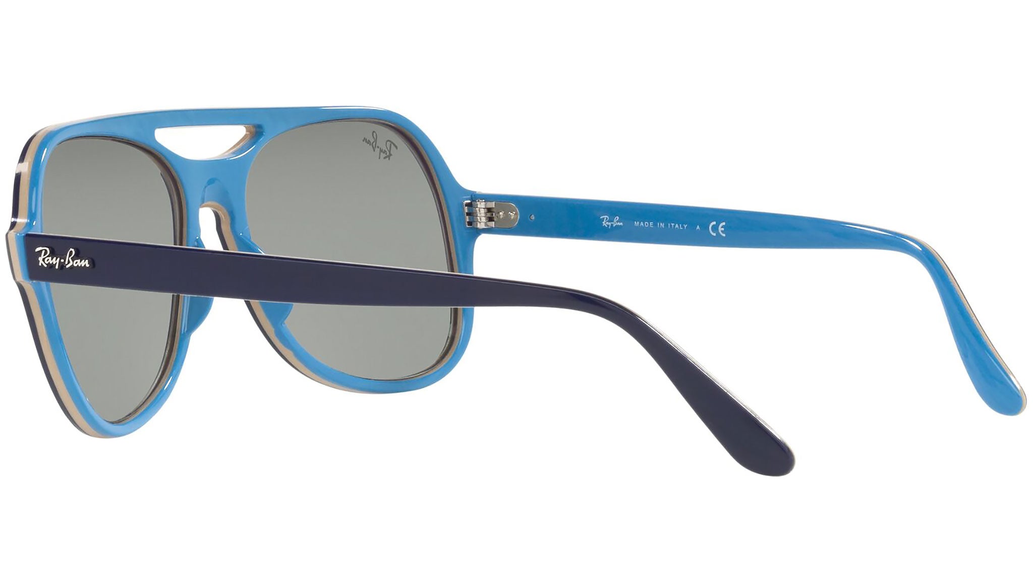 Ray-Ban Powderhorn RB4357 6546W3 Blue Sunglasses