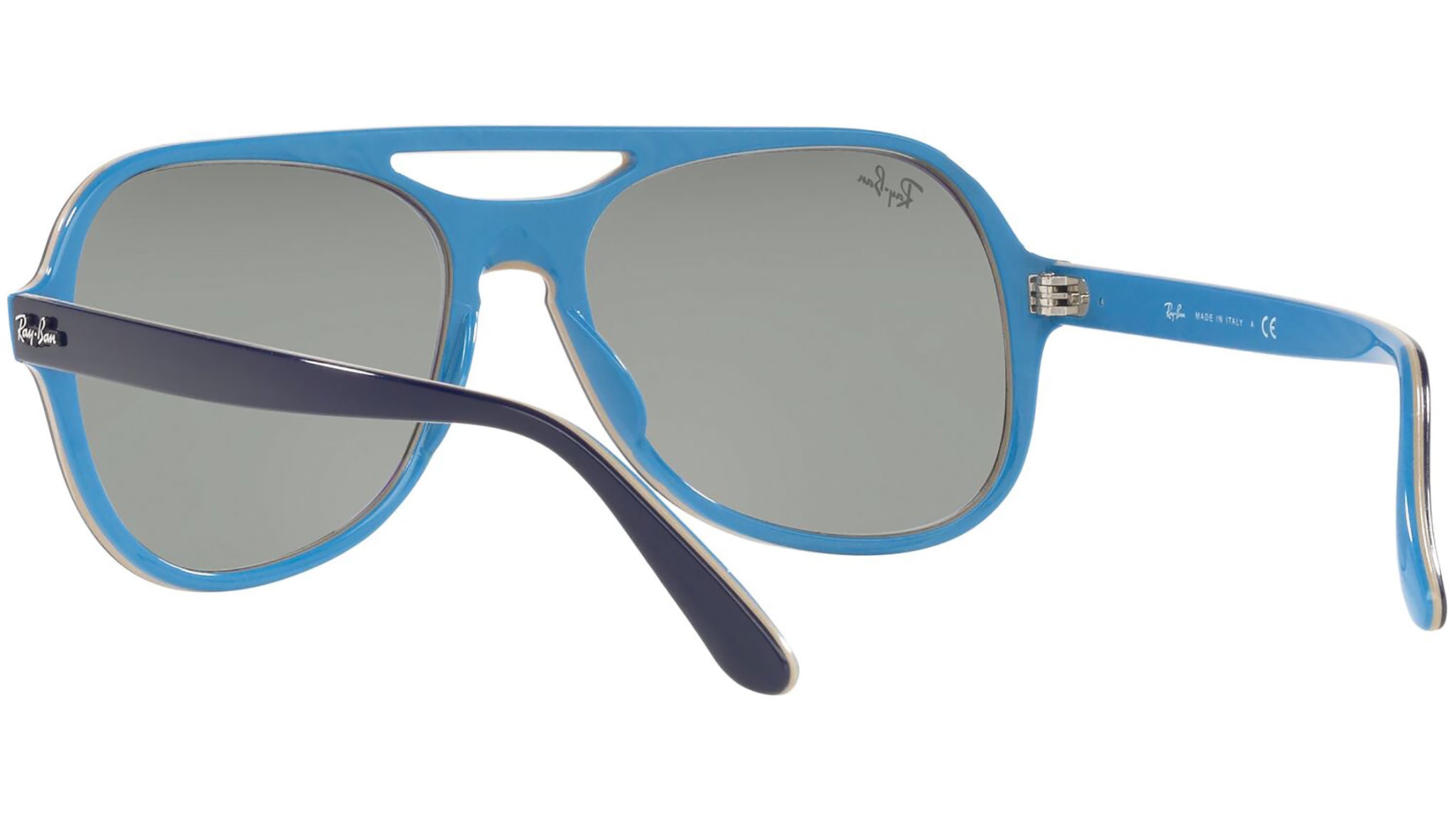 Ray-Ban Powderhorn RB4357 6546W3 Blue Sunglasses