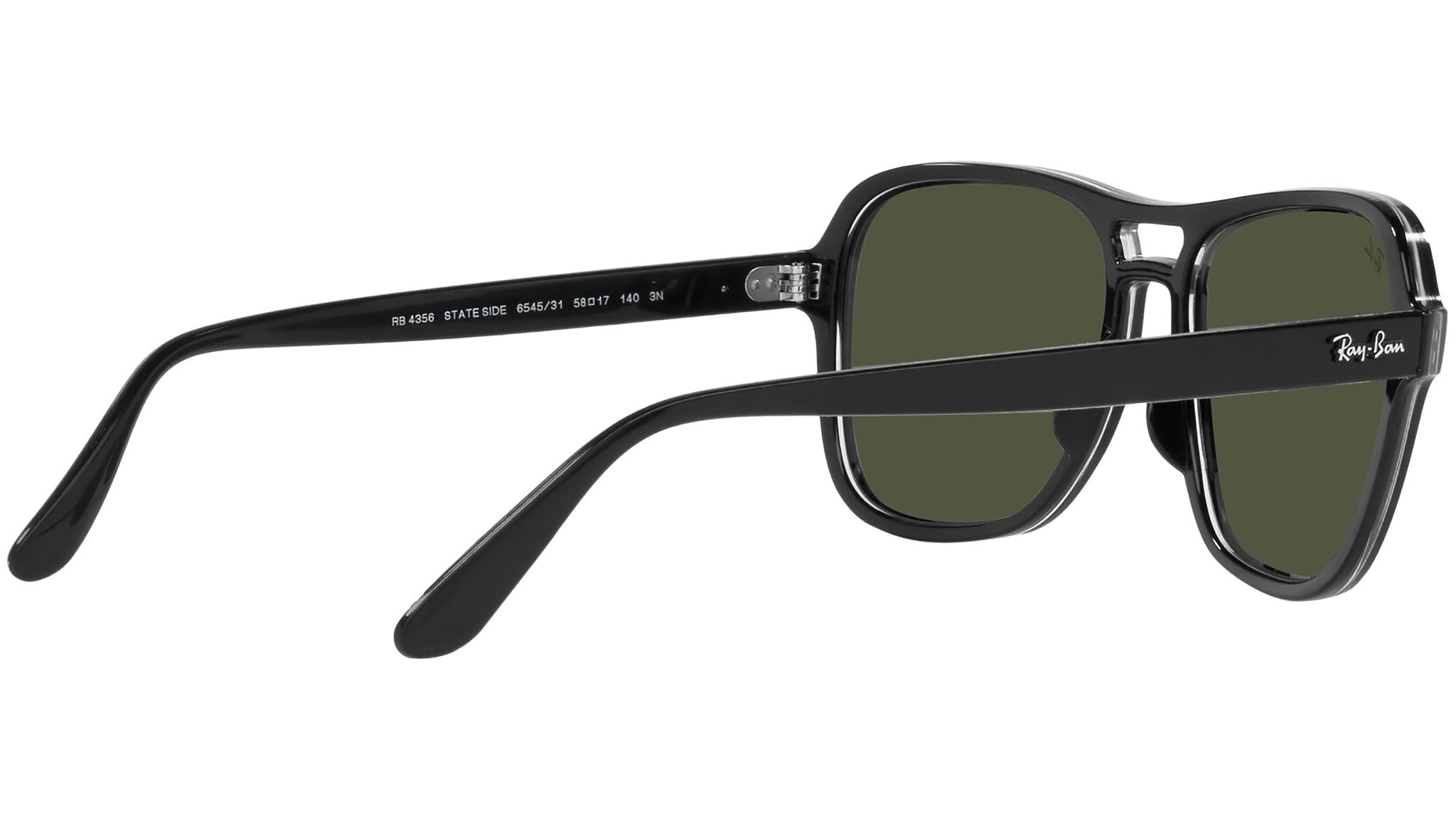 Ray-Ban State Side RB4356 654531 Black Sunglasses