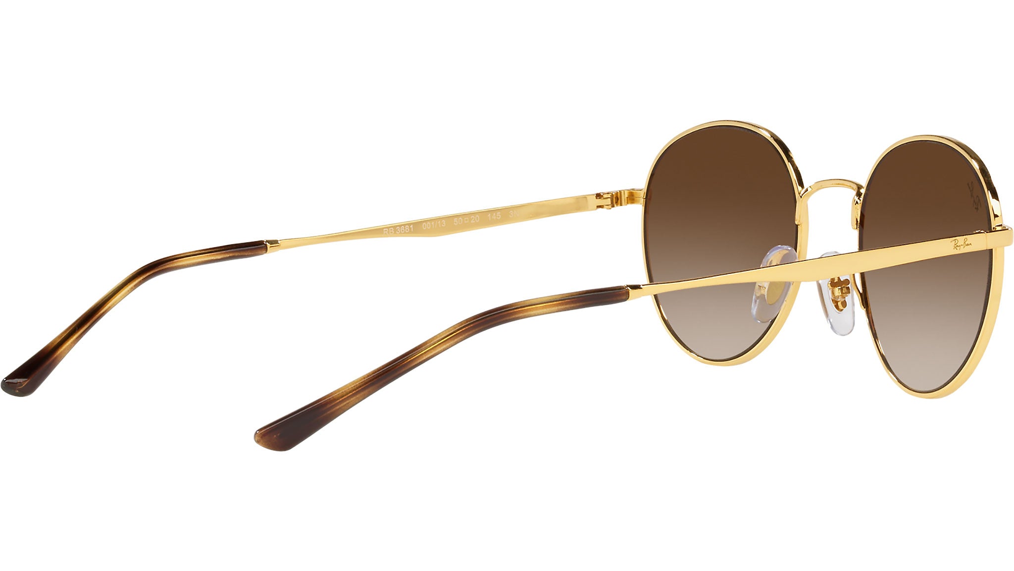 Ray-Ban RB3681 001/13 Gold Sunglasses