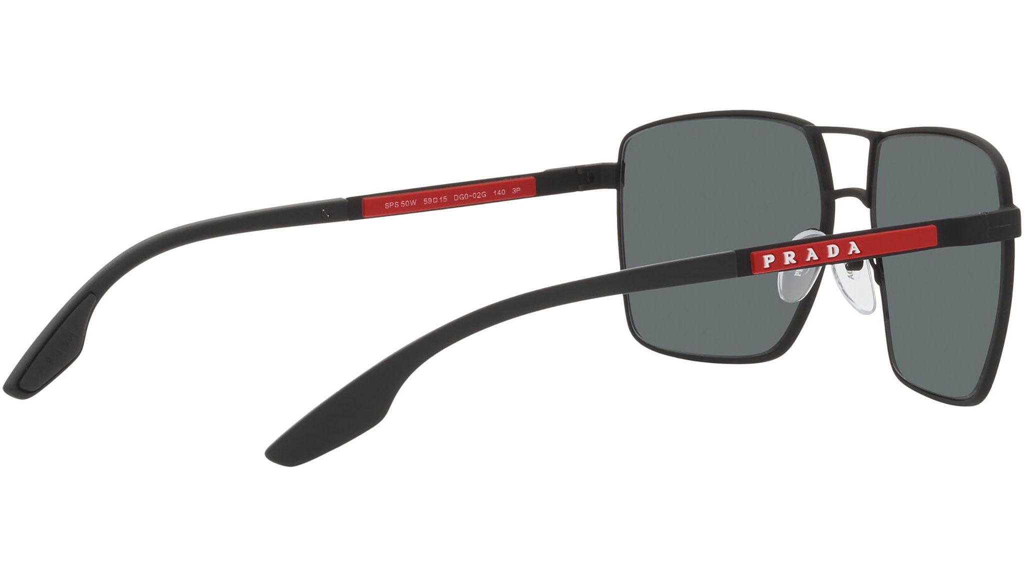 Prada Linea Rossa Sunglasses Ps 50ws Dg002g Black 