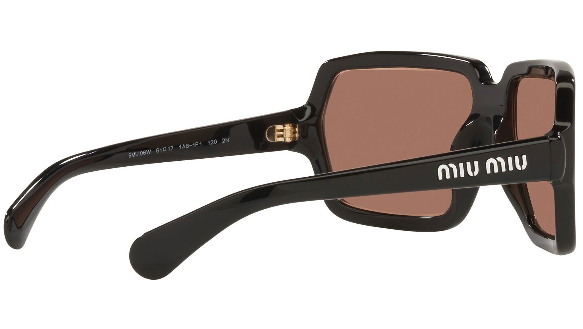 Miu Miu MU 06WS Sunglasses 1AB1P1 Black