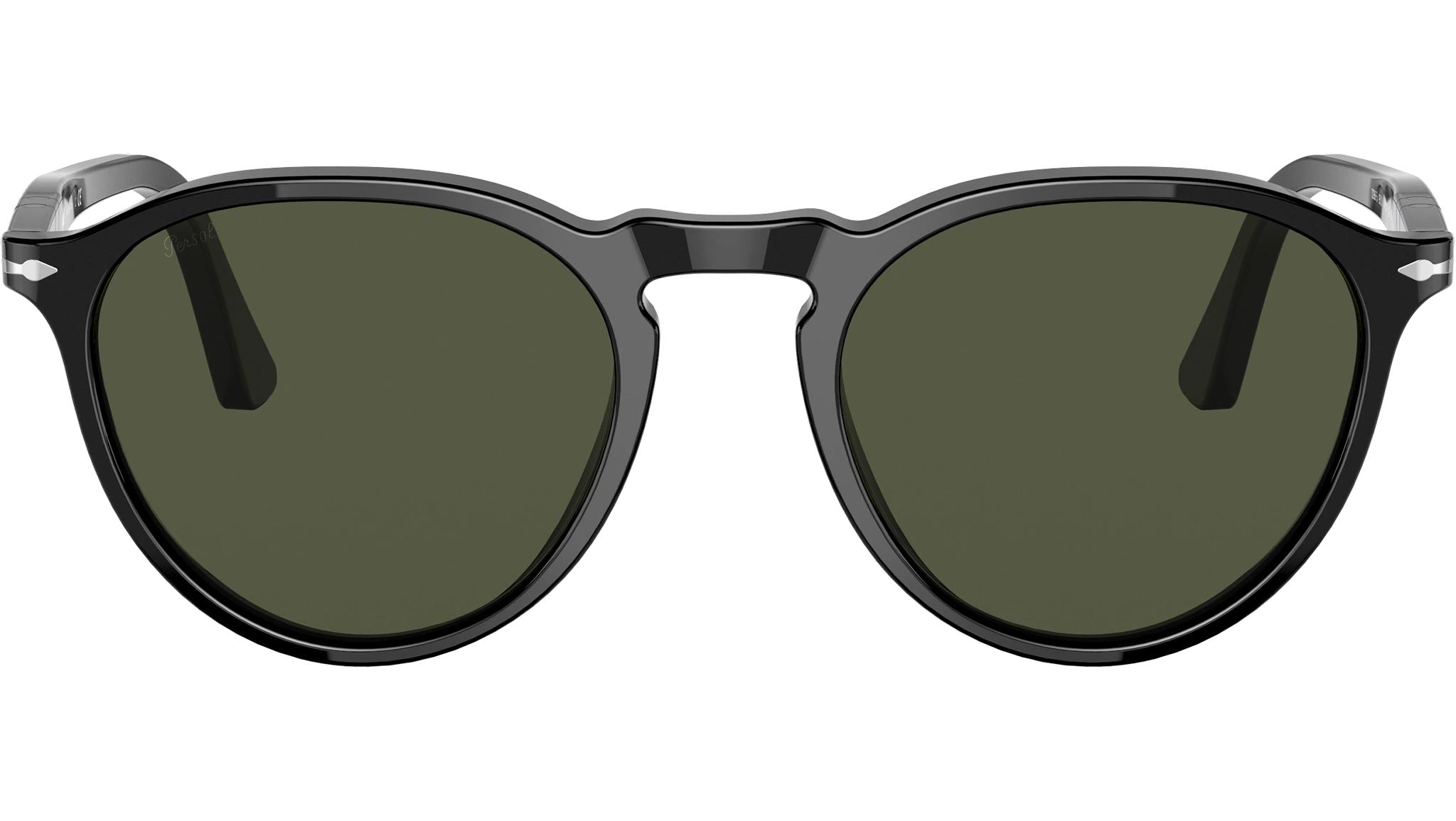 Persol Sunglasses PO3286S Black 95/31 Green Lens