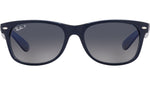 New Wayfarer RB2132 660778 matte blue on transparent blue