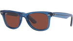 Wayfarer RB2140 6587C5 transparent blue