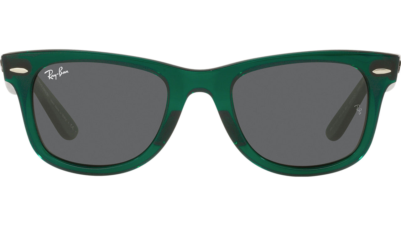 Wayfarer RB2140 6615B1 transparent green