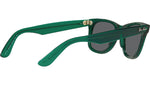 Wayfarer RB2140 6615B1 transparent green