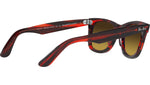 Wayfarer RB2140 136285 striped red