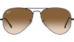 Aviator Gradient RB3025 002/51 Black Brown