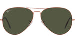 Aviator RB3025 920231 Rose Gold Green