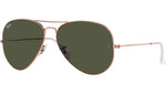 Aviator RB3025 920231 Rose Gold Green