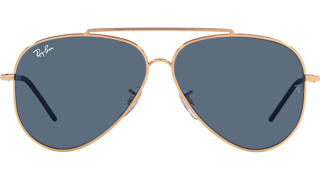 Ray-Ban Aviator Reverse RBR0101S 92023A Gold Sunglasses