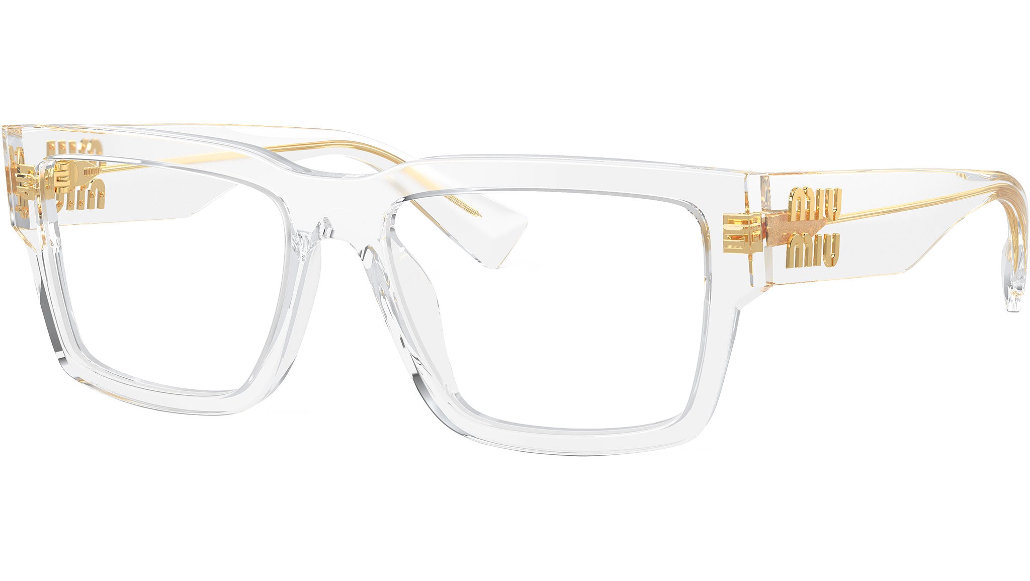 Miu Miu MU 02XV Optical Frame 2AZ1O1 Crystal