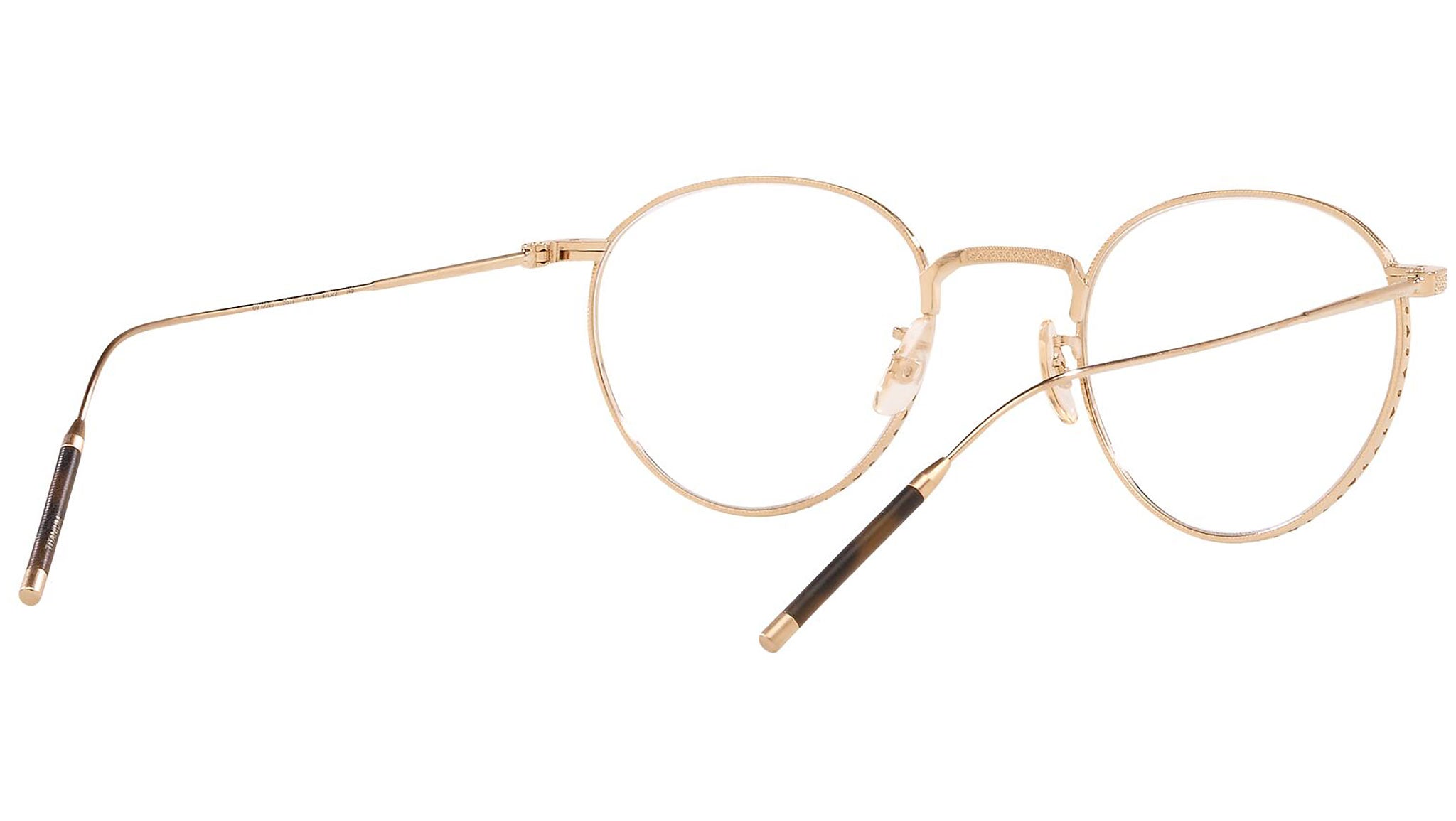 Oliver TK-1 Eyeglasses in Brushed Gold