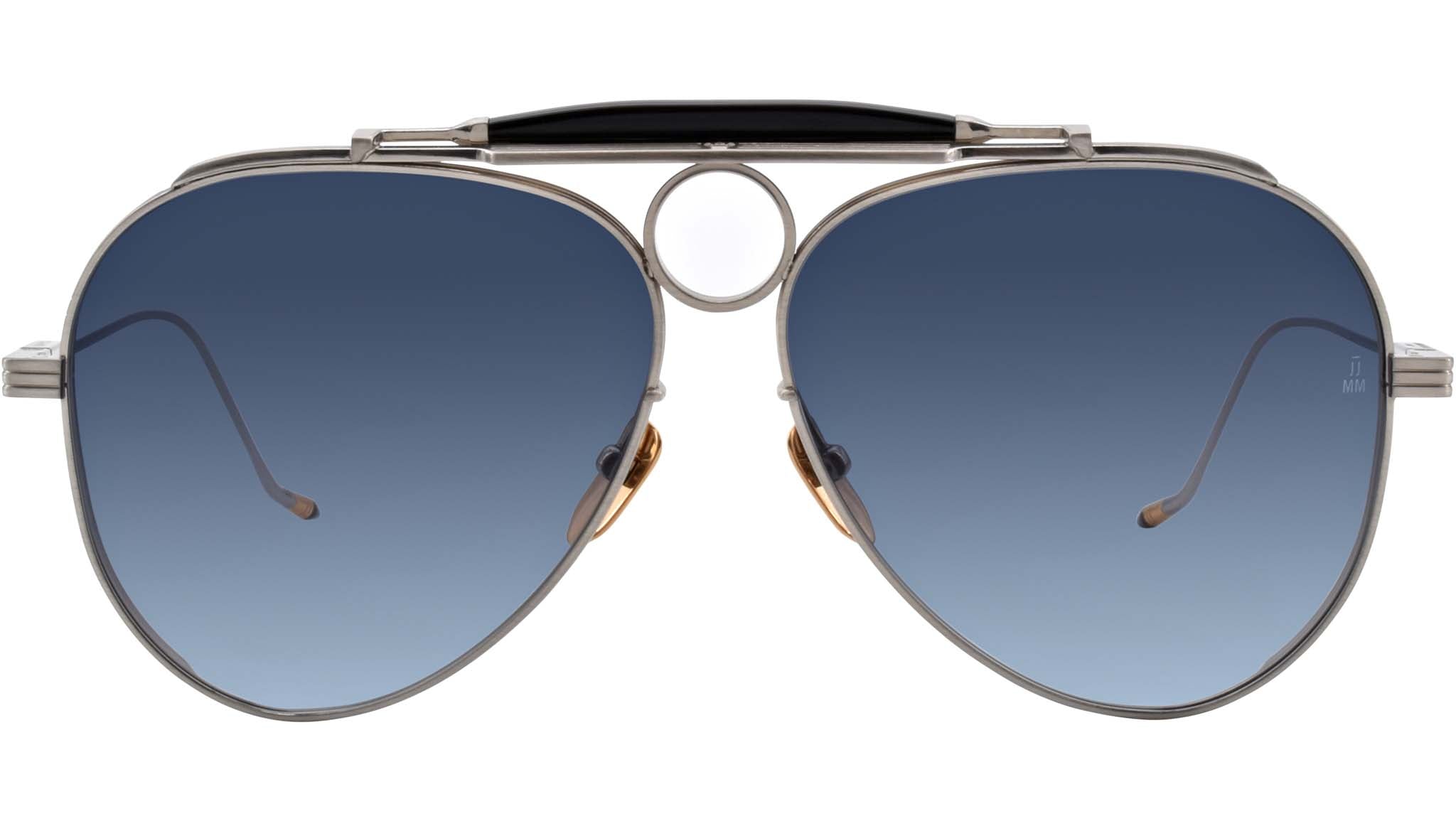 Jacques Marie Mage Duke x Diamond Cross Ranch Silver Sunglasses