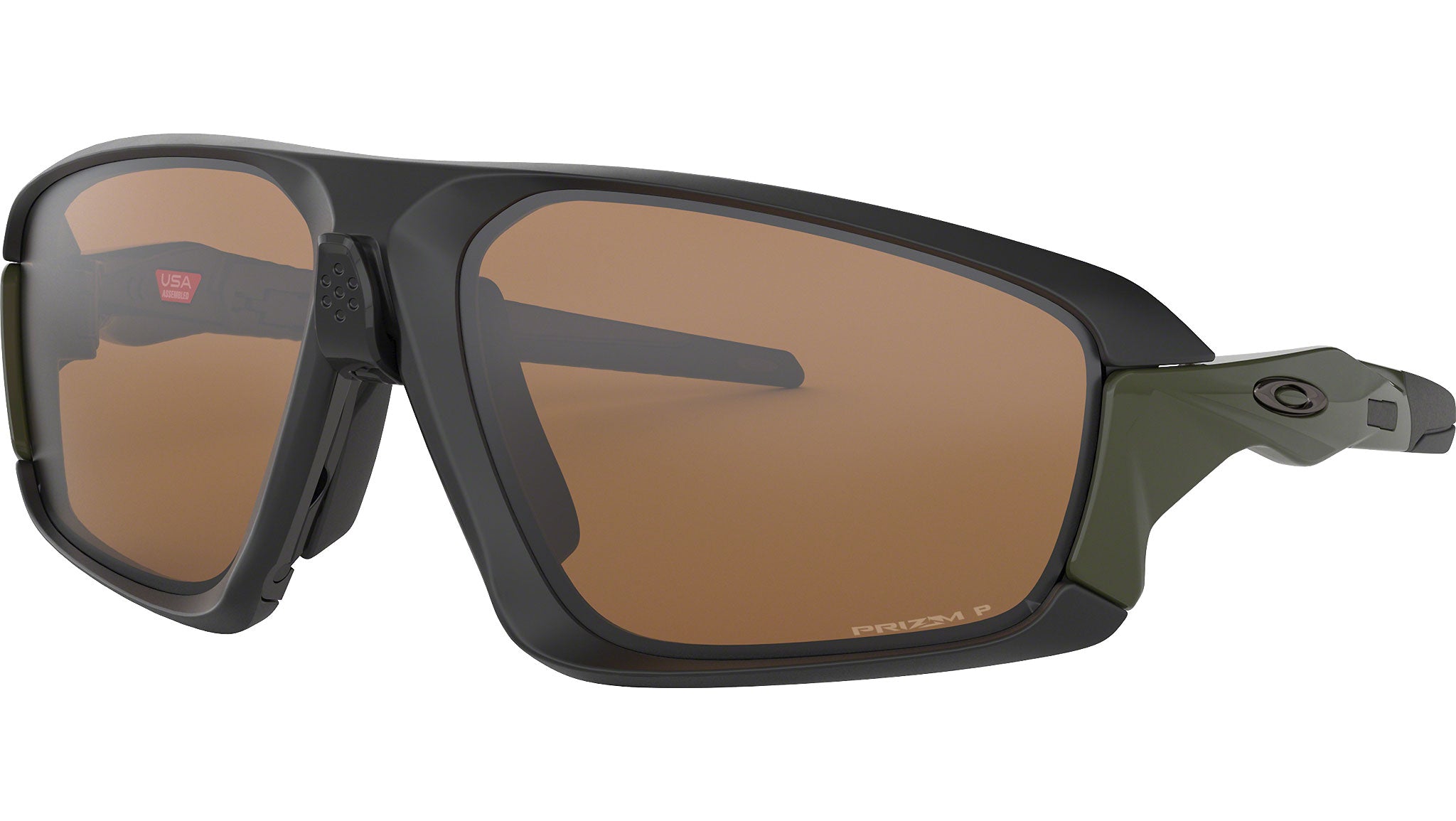 Oakley OO 9402-1064 Field Jacket Polished Black Prizm Road Mens Sport  Sunglasses