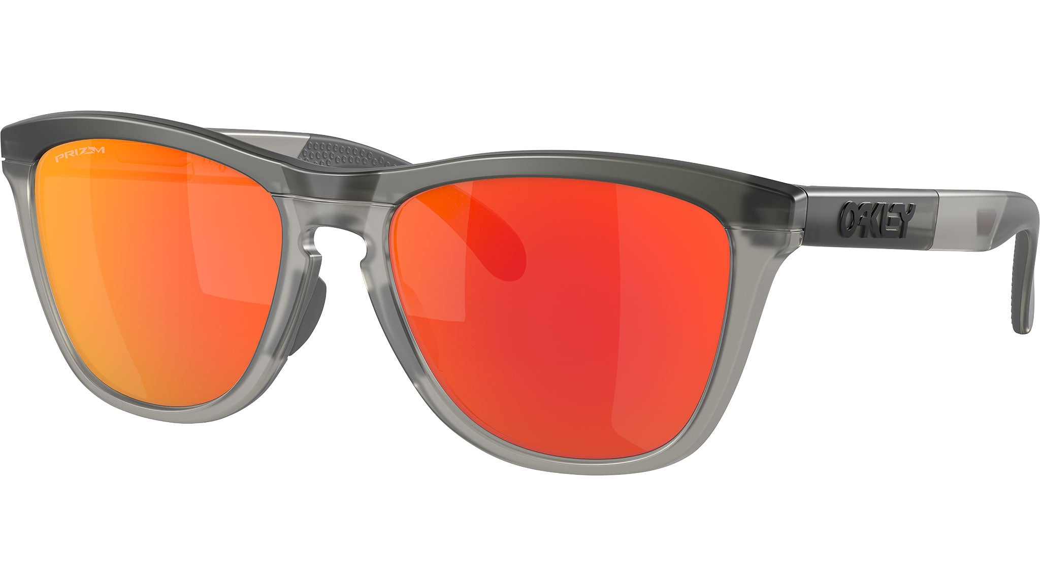 Oakley Frogskins Range Sunglasses OO9284 01 Matte Grey Smoke 